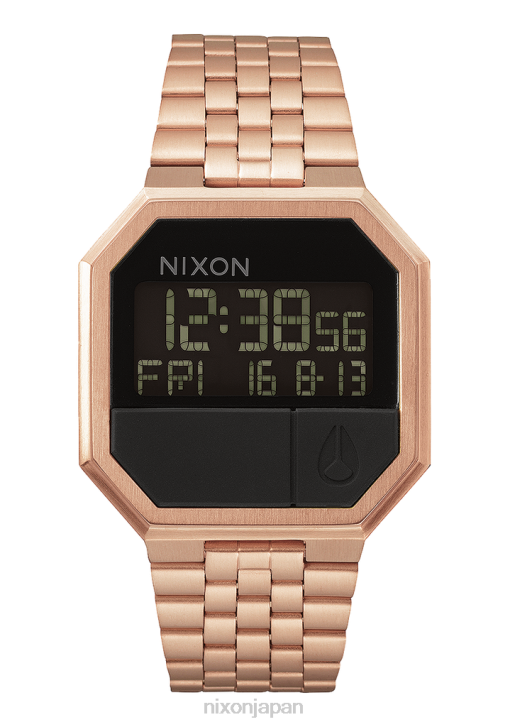 時計 jp Nixon 再実行 すべてローズゴールド DNT4149