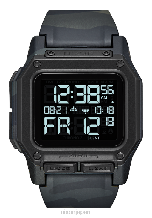 時計 jp Nixon レグルス ブラックマルチカム DNT4153