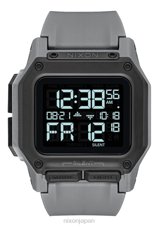 時計 jp Nixon レグルス すべてガンメタル DNT4154