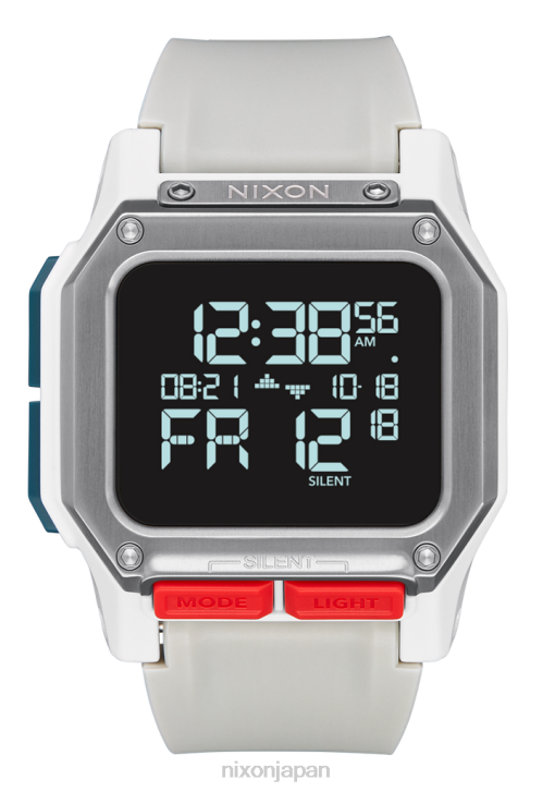 時計 jp Nixon レグルス ホワイト/グレー DNT4157