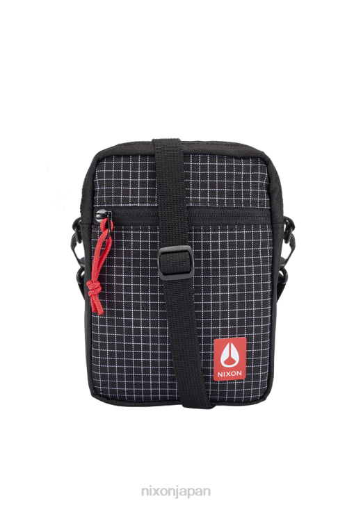 アクセサリー jp Nixon スタッシュバッグ 黒/赤 DNT4315