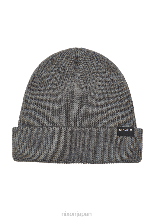 アクセサリー jp Nixon キングマンウールビーニー帽 ヘザーグレー DNT4368