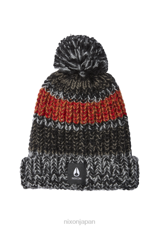 アクセサリー jp Nixon ネルソン ブラック/チャコール/レッド DNT4385