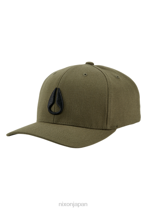 アクセサリー jp Nixon ディープダウンスナップバック オリーブ DNT4422