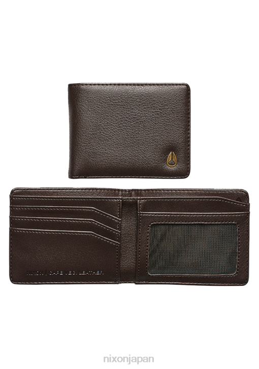 アクセサリー jp Nixon ケープビーガンレザーウォレット 茶色 DNT4525