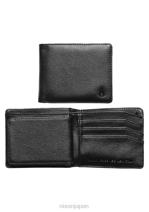 アクセサリー jp Nixon パスヴィーガンレザーコインウォレット 黒 DNT4550