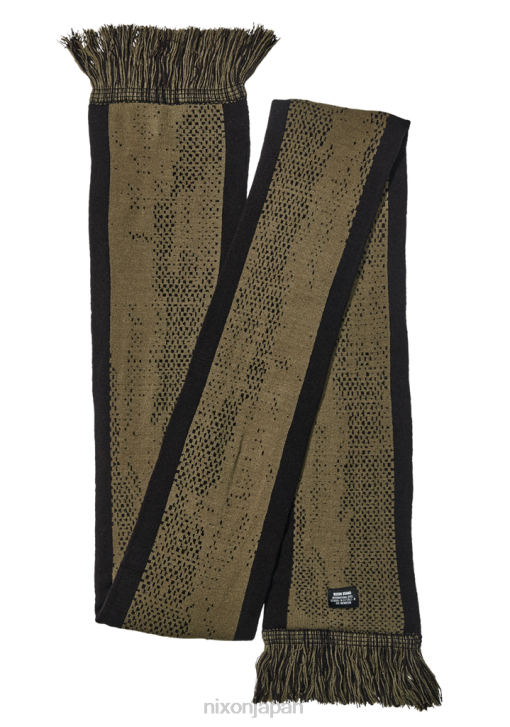 アクセサリー jp Nixon ドリフタースカーフ オリーブドット迷彩柄 DNT4573