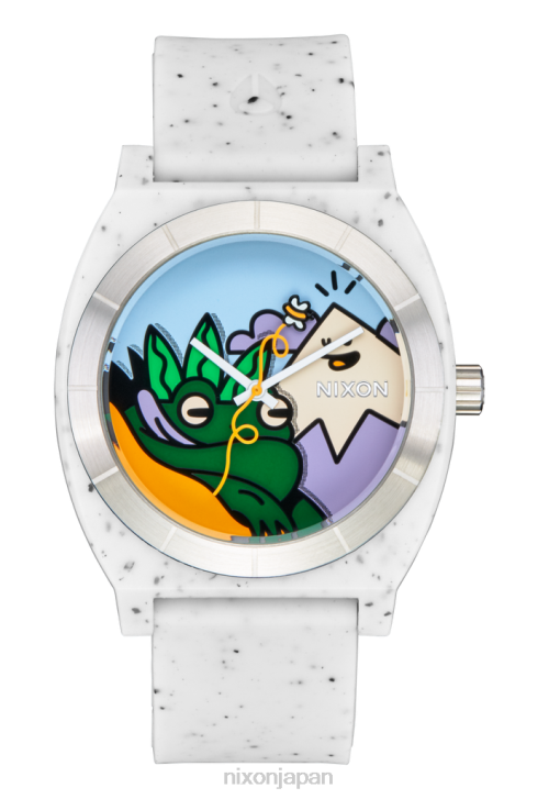 時計 jp Nixon ハンナ・エディ・タイム・テラー・オップ 白 DNT481
