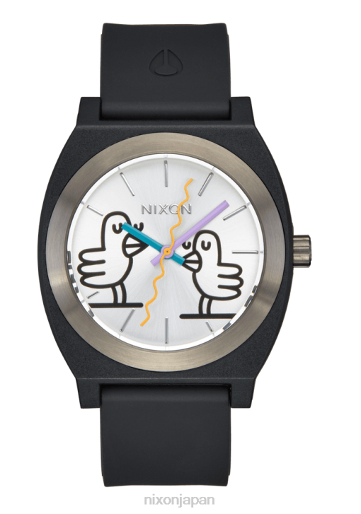 時計 jp Nixon ハンナ・エディ・タイム・テラー・オップ 黒 DNT482