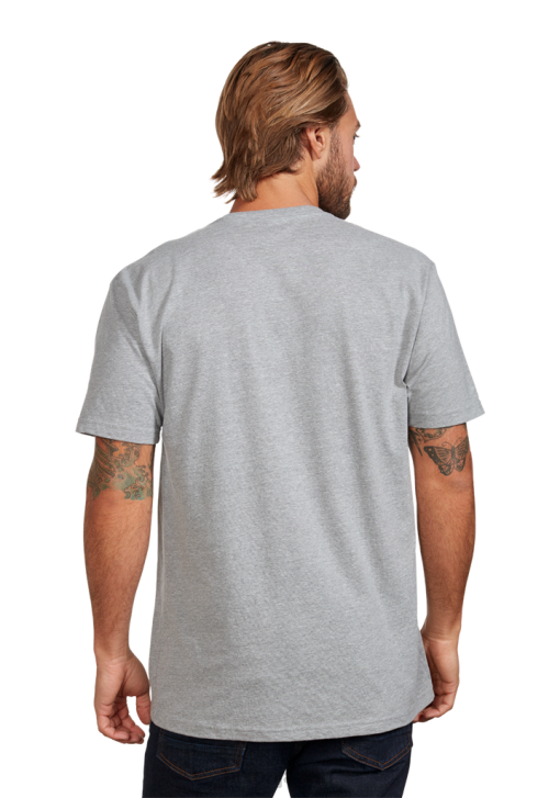 衣類 jp Nixon OG スクリプト エコ リプリブ T シャツ ダークヘザーグレー/ブラック DNT4501