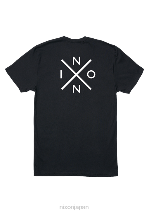 衣類 jp Nixon スポットTシャツ 黒 DNT4478