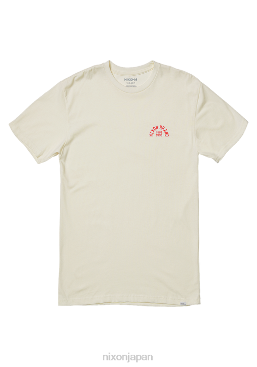 衣類 jp Nixon ホッパーリプリブTシャツ 自然 DNT4511