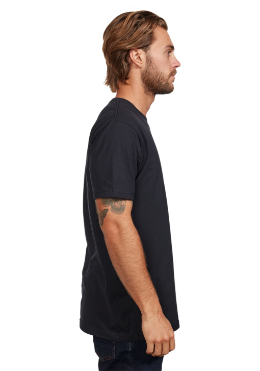 衣類 jp Nixon 泡立ちを保つTシャツ 黒、白 DNT4514