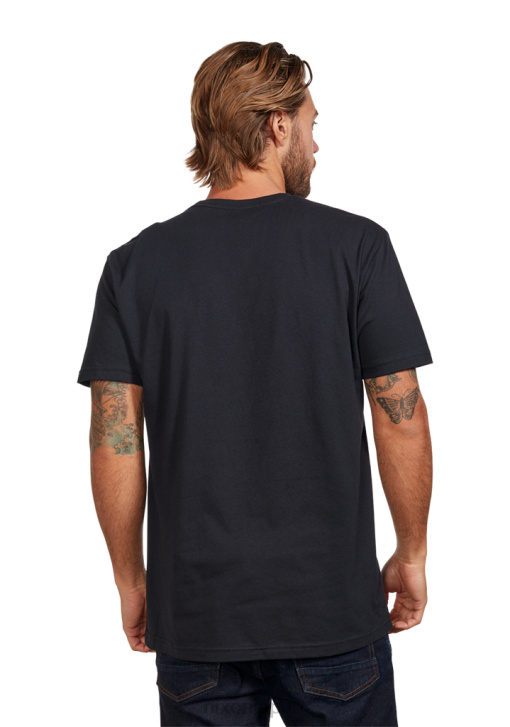 衣類 jp Nixon 泡立ちを保つTシャツ 黒、白 DNT4514